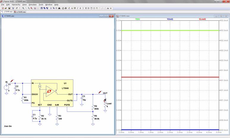 Execution of simulation